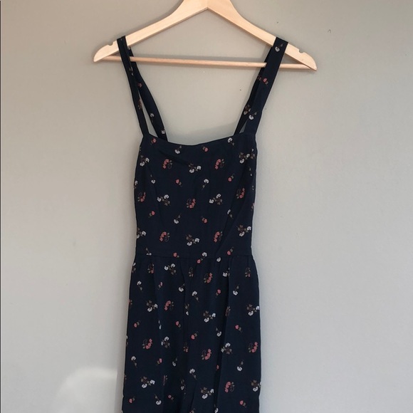 NEW • Madewell • Flower Toss Smocked Jumpsuit - Picture 6 of 8